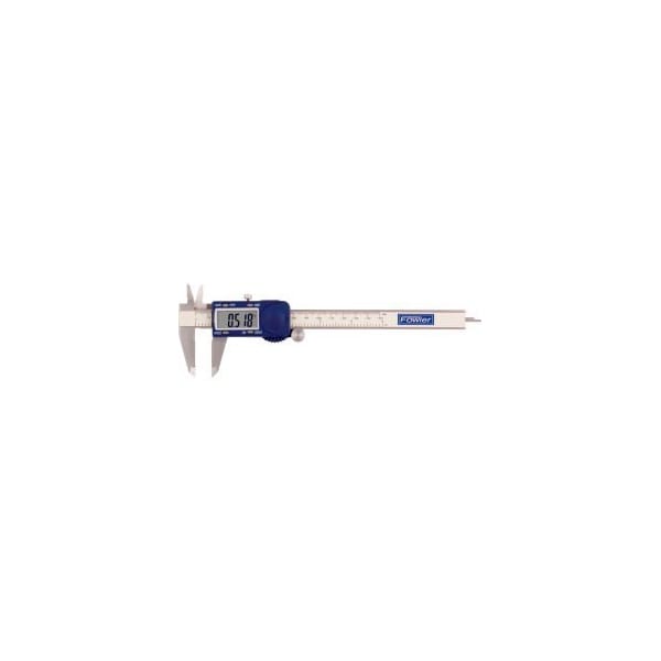 Fowler 54-101-600-1 Xtra-Value Cal 0-6''/150MM X-Large Easy-Read Display Stainless Digital Caliper